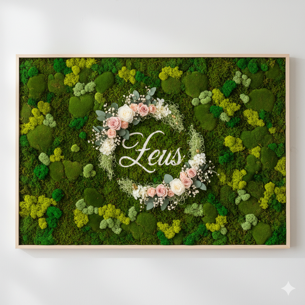 Custom 2 x 4' Moss Panel