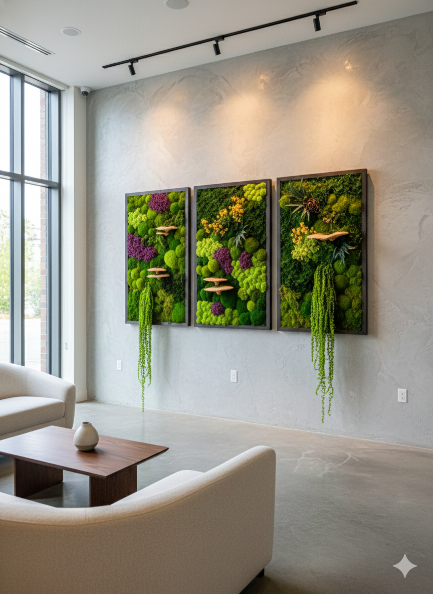 Custom 2 x 4' Moss Panel